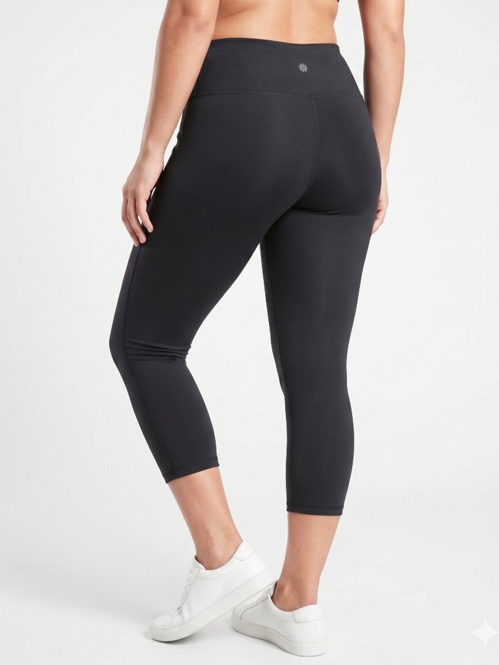 Athleta Black High Rise Leggings Women's Size M Workout Yoga Performance